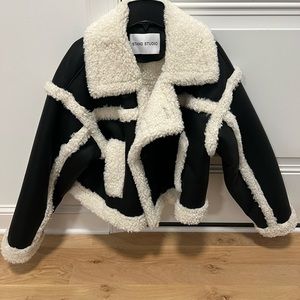 Stand Studio Kristy Faux Shearling Jacket